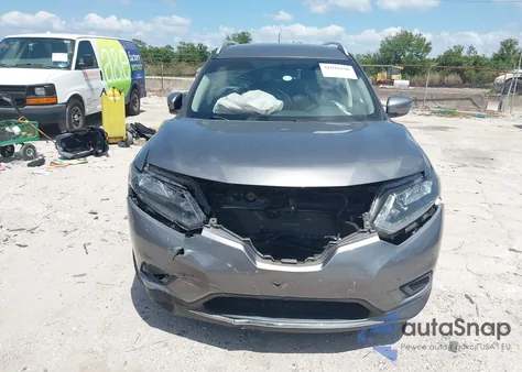 2016 Nissan Rogue Sv из США, поврежденный, VIN KNMAT2MV8GP697352